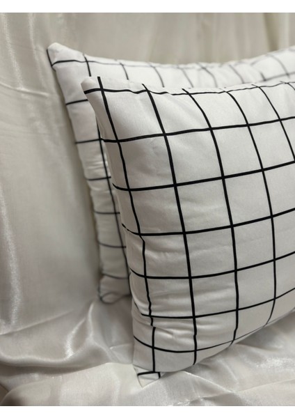 2 Adet Fermuarlı Yastık Kılıfı %90 Pamuk | 50X70 cm fiyatları