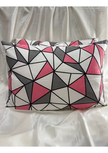 2 Adet Fermuarlı Yastık Kılıfı %90 Pamuk | 50X70 cm