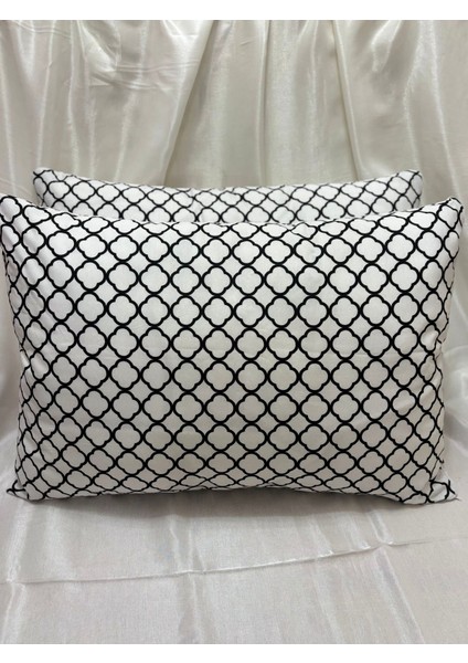 2 Adet Fermuarlı Yastık Kılıfı %90 Pamuk | 50X70 cm