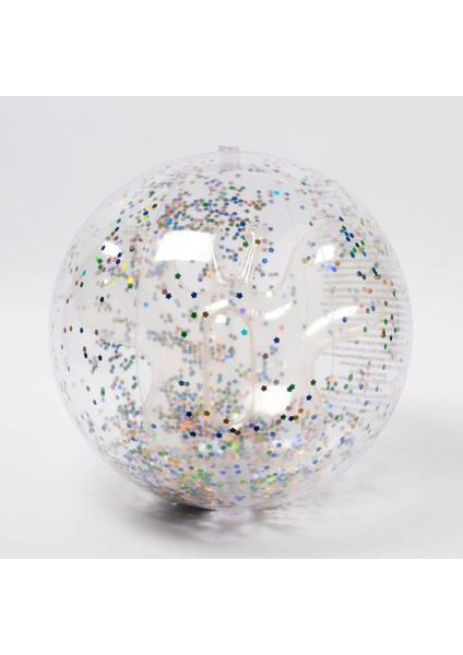 Pamuk Şeker Parıltılı Şişme Plaj Topu fiyatları