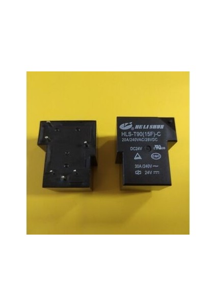 HLS-T90(15F)-DC24V-C 30 Amper T Röle 6 Pin