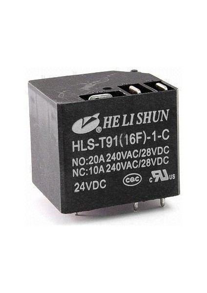 HLS-T91(16F)-1-C 24VDC 30A 24V 5 Pinli Röle