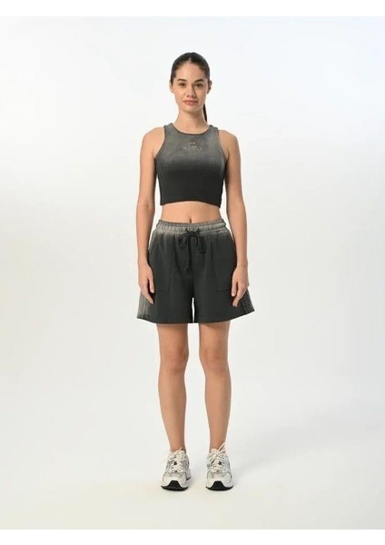 Kız Çocuk Pamuklu Batik Desenli Şort