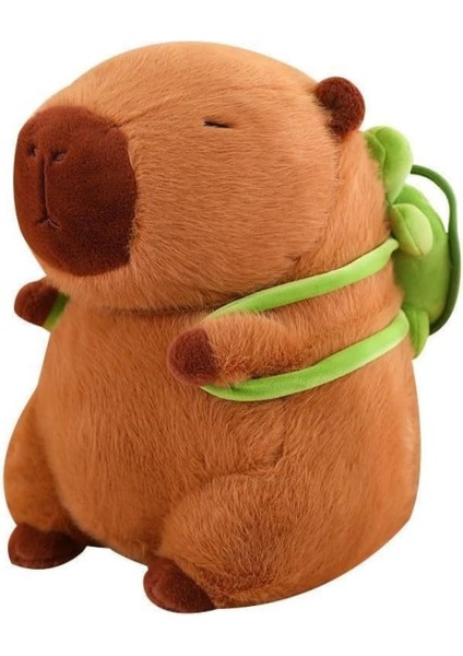 Sevimli Capybara Peluş Hayvan 23 cm Kahverengi fiyatları