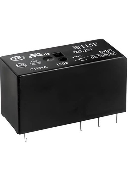HF115F/024-1ZS3 24V 16A 8p Tek Kontak Röle