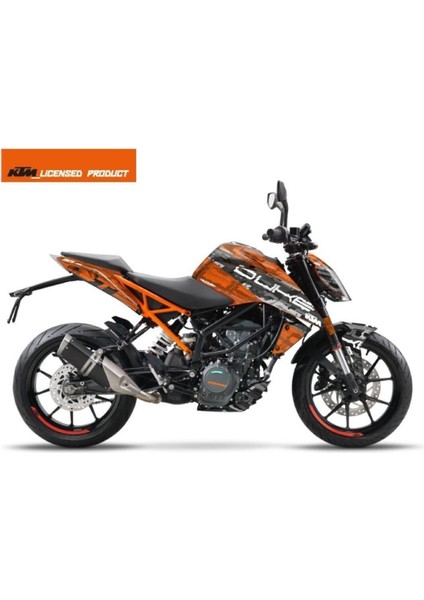 Ktm Duke 250 Mdl1 Full Sticker Set Body Kit
