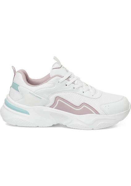 Alinda Tx W 5fx Kadın Beyaz-Gül Kurusu (36-40) Sneaker Ayakkabı