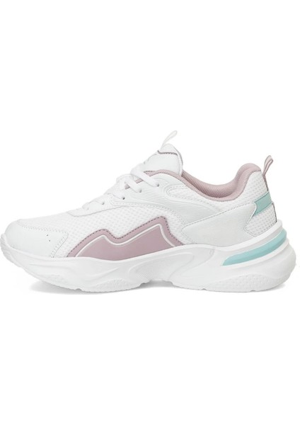 Alinda Tx W 5fx Kadın Beyaz-Gül Kurusu (36-40) Sneaker Ayakkabı