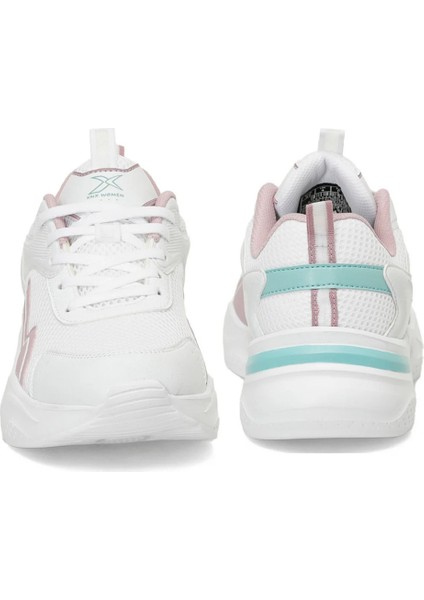 Alinda Tx W 5fx Kadın Beyaz-Gül Kurusu (36-40) Sneaker Ayakkabı