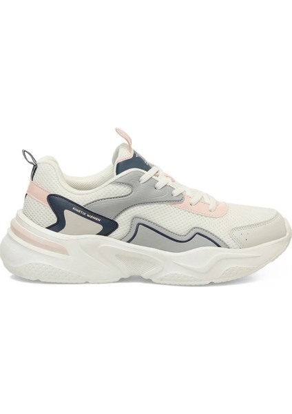 Alinda Tx W 5fx Kadın Ekru-A.gri (36-40) Sneaker Ayakkabı