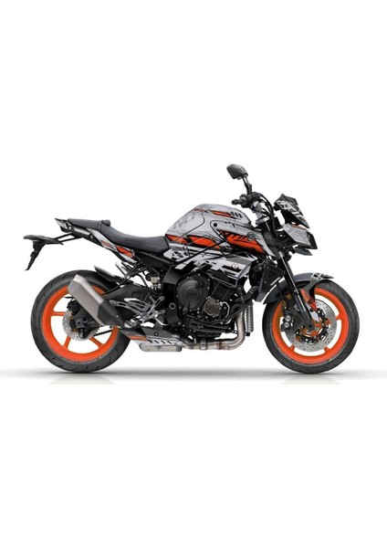 Yamaha mt 10 Gri Kırmızı Mdl 1 Full Sticker Set Kıt