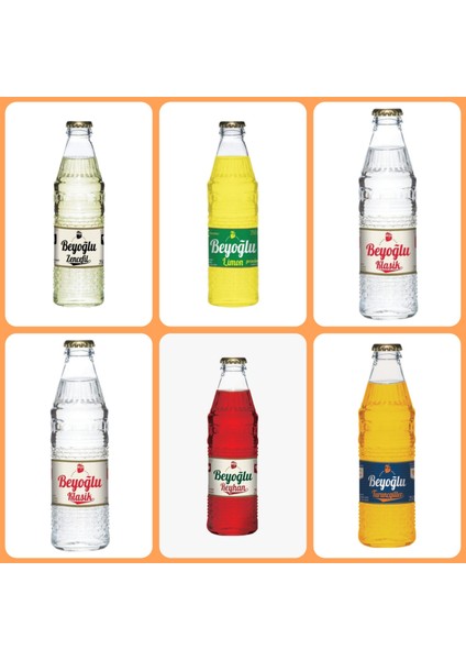 Beyoğlu Gazozluk 6'lı Karma Gazozluk Kutusu