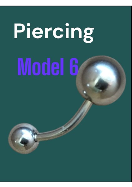 Paslanmaz Çelik Kadın Erkek Burun Dudak Halkası ,kaş Tırnak Çivisi ,küpe Dil Vücut Piercing Model 06