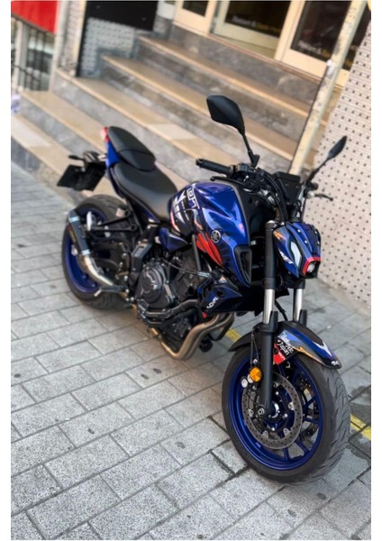 Mt-07 2020-2023 Mavi Japan Full Body Kit Sticker Set indirimleri