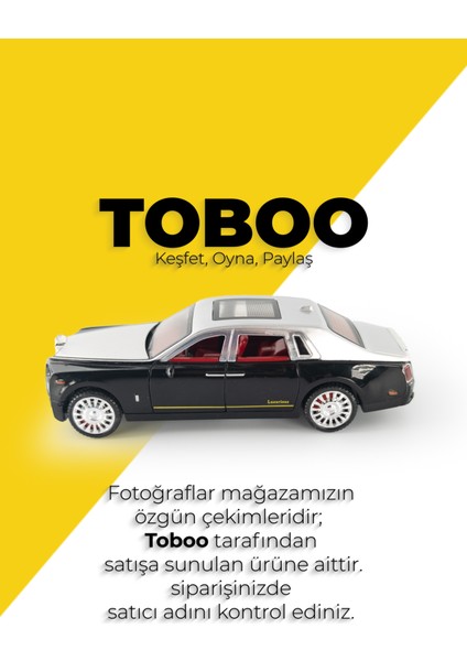Rolls-Royce 1:36 Ölçekli Metal Vintage Model Araba – Lüks Koleksiyon & Dekor