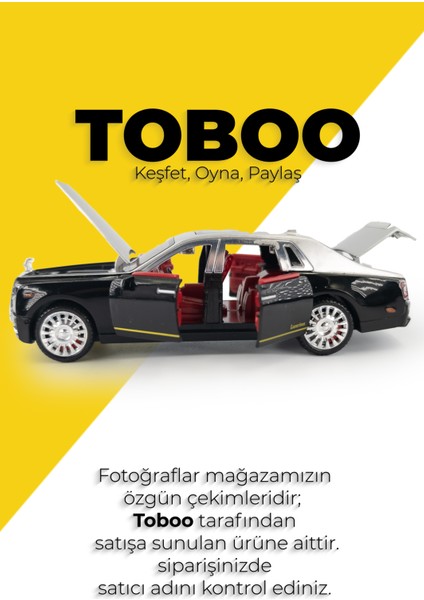 Rolls-Royce 1:36 Ölçekli Metal Vintage Model Araba – Lüks Koleksiyon & Dekor fırsatları