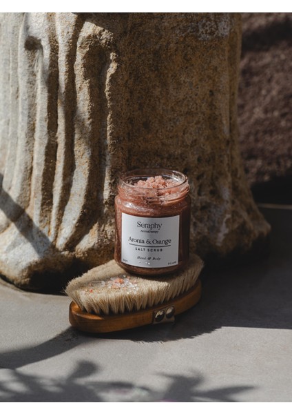 Aronya & Portakal Vücut Peelingi Nemlendirici & Batık Giderici 212ml %100 Doğal