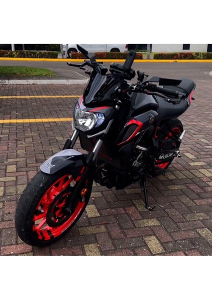 Yamaha mt 07 Double Colour 2 Full Body Sticker Set fırsatları
