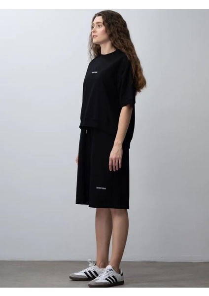 Kız Çocuk Pamuklu Tasarım Oversize T-Shirt Şortlu Takım indirimleri