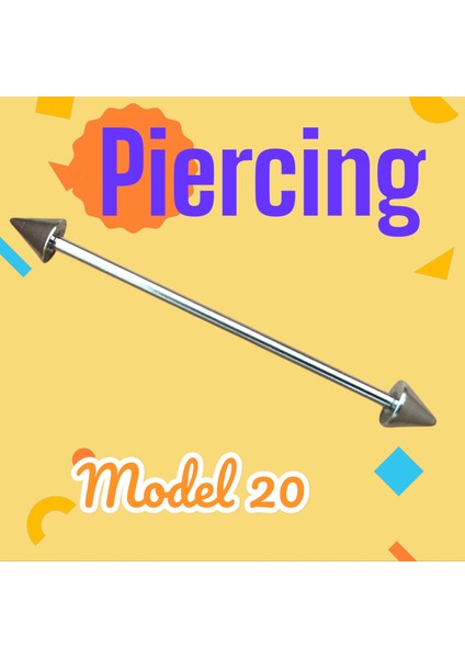 Paslanmaz Çelik Kadın Erkek Burun Dudak Halkası ,kaş Tırnak Çivisi ,küpe Dil Vücut Piercing Model 20