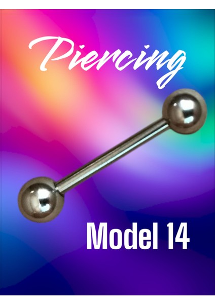 Paslanmaz Çelik Kadın Erkek Burun Dudak Halkası ,kaş Tırnak Çivisi ,küpe Dil Vücut Piercing Model 14