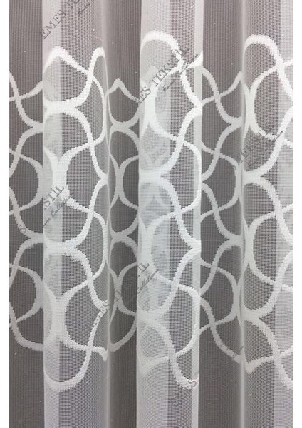 Tül Perde Yakamoz Desen Örme Tül Perde Salon, Yatak Odası, Mutfak Tülü, Pileli modelleri