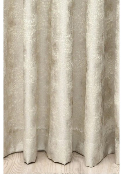 Fon Perde Royal Desen, Yeni Sezon, Pileli, Kırışmaz, Bej, Özel Koleksiyon (Tek Kanat) fırsatları