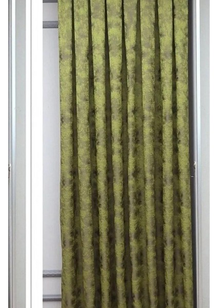 Fon Perde Royal Desen, Yeni Sezon, Pileli, Kırışmaz, Yeşil, Özel Koleksiyon (Tek Kanat) fiyatları