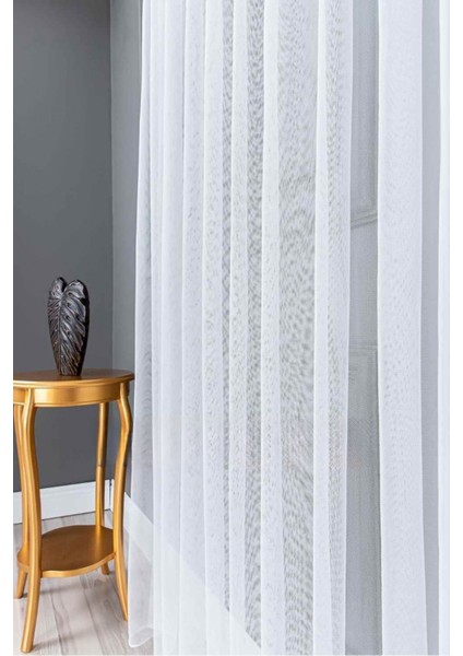 Düz Tül,ütü Istemez, Düz Tül Perde ,orta Pileli Salon Mutfak Perdesi,1*2,5 Pile fırsatları