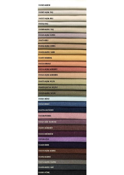 Nova Keten Fon Perde - Antrasit Gri (Sık Boru Pileli), Yeni Sezon - Tüm Odalara Uygun (Tek Kanat) fırsatları