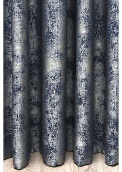 Fon Perde Royal Desen, Yeni Sezon, Pileli, Kırışmaz, Mavi, Özel Koleksiyon (Tek Kanat) fırsatları