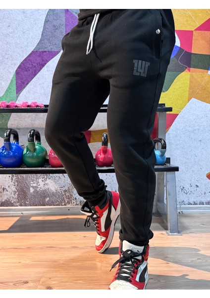Erkek Siyah Slim Fit Jogger Eşofman Altı modelleri