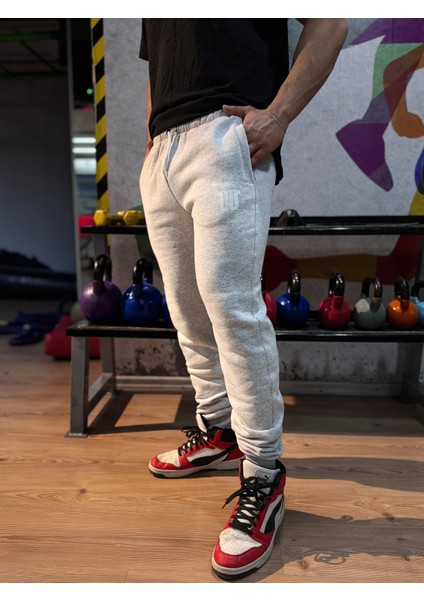 Erkek Siyah Slim Fit Jogger Eşofman Altı