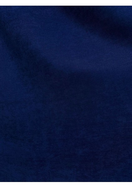 Ada Fonluk Parlement Mavisi (Açık Lacivert) Tek Kanat 1/3 Sık Pile - Her Odaya Uygun Lüks Fon Perde