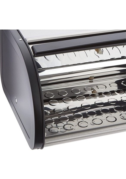 Elite Evrekala Shop Matt Steel Ekmek Kutusu Siyah Çerçeveli 1 Adet indirimleri