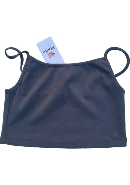 Lacivert Kadın Crop