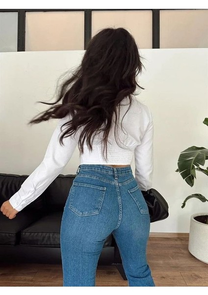 Kadın Gömlek Crop