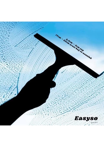Çekçek Çok Renkli Yüzey Temizleyici Cam/fayans/ayna Fonksiyonel Cam Sileceği EASYSO1994