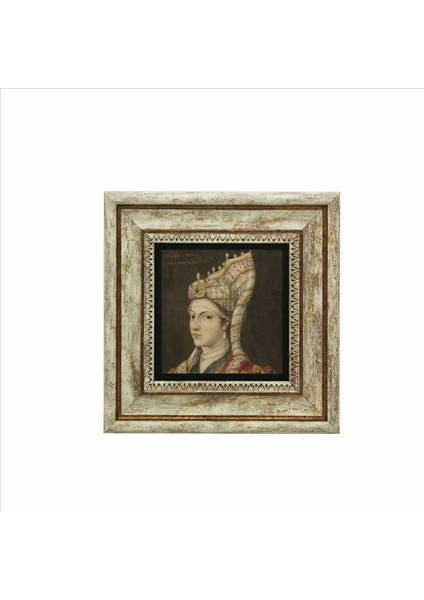 Hürrem Sultan Baskılı Doğaltaş Tablo 20X20 Krt-95 fiyatları