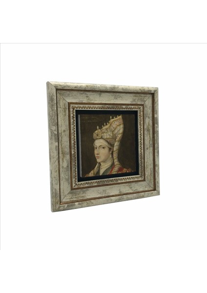 Hürrem Sultan Baskılı Doğaltaş Tablo 20X20 Krt-95 fırsatları