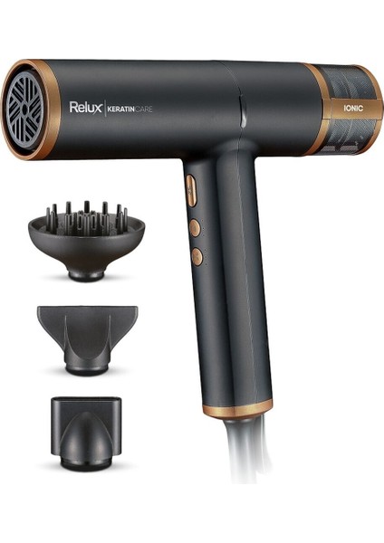 RHD9190B Keratincare Bldc Saç Kurutma Makinesi 1900W, Hızlı, Sessiz Kurutma
