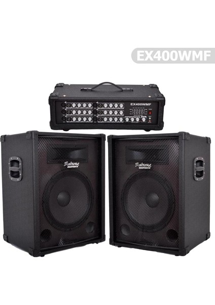 Extreme Amfi Ses Sistemi 2 Kolon+Kafa EX400WMF (292292)