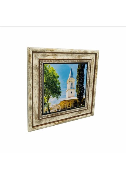 Adalet Kulesi (Topkapı Sarayı) Baskılı Doğaltaş Tablo (25 x 25 Krt-53)