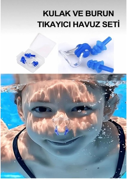 Pool Energy 30-32 Çocuk Eğitim Havuz ve Deniz Yüzme Paleti Kulak Burun Tıkacı Hediyeli Taşıma Çantalı