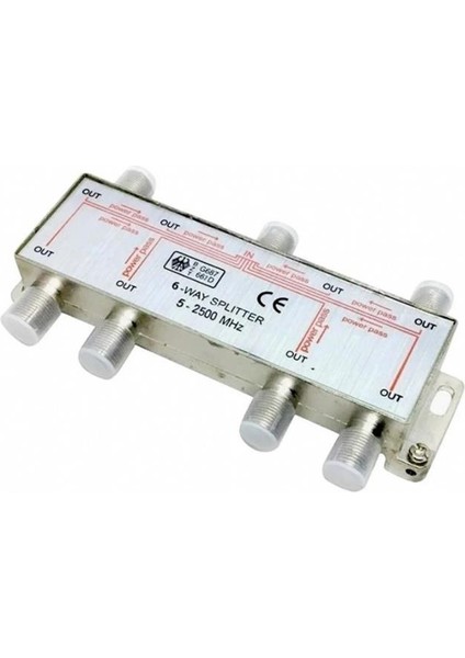 Mag 1/6 6 Yollu Splitter 5-2500 Mhz