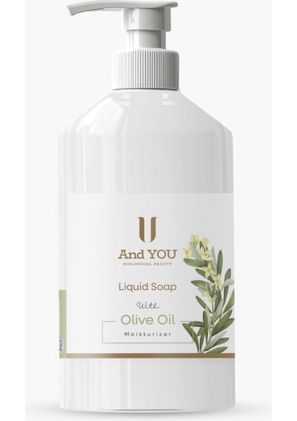 Lıquıd Soap With Olıve Oıl / Zeytinyağlı Sıvı Sabun 500 ml