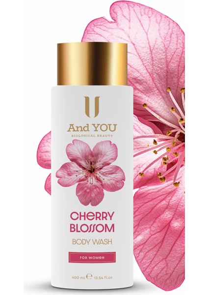 Body Wash (Cherry Blossom) Duş Jeli Kiraz Çiçeği 400 ml