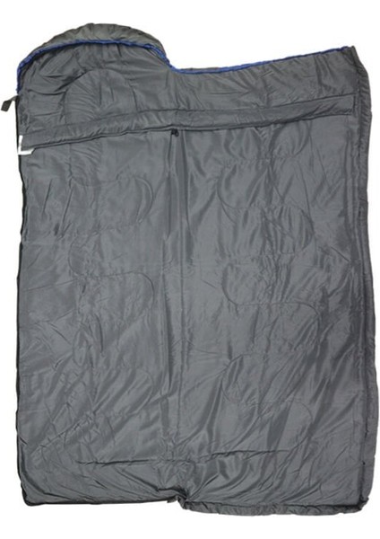 S. Dft Düz-Başlık 190+30X75CM Gri 0°uyku Tulumu