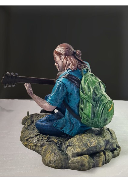 3D Ellie Williams Figür/the Last Of Us Part|| /BIBLO/DEKOR/18CM/FANART
