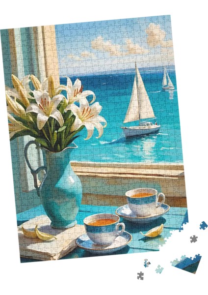 1000 Parça Puzzle Huzurlu Manzara